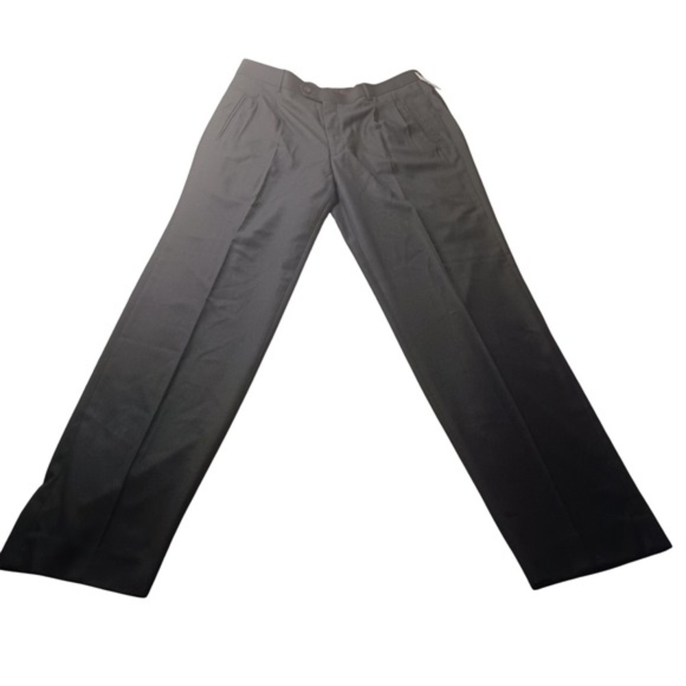 Wall Street Pleated Dress Pants 6036-97P Mens 36x34 Professional Trousers‎ NWT